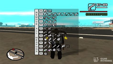gta sa weapon slots|GTA San Andreas : Weapons.